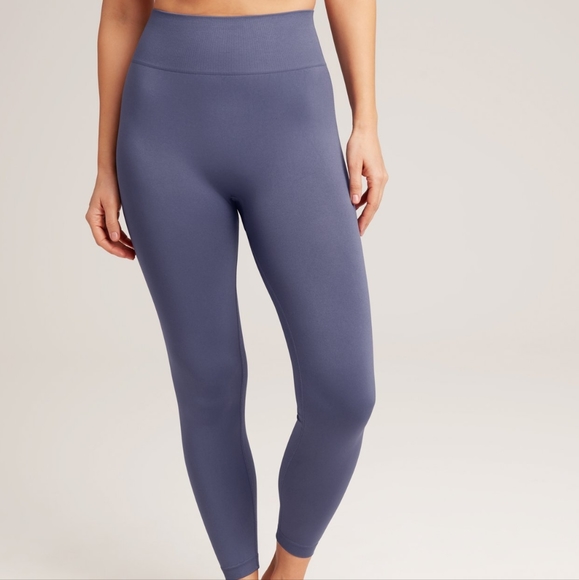 knix Pants - KNIX. 'Good to Go Seamless Legging'. Indigo. Size Medium.